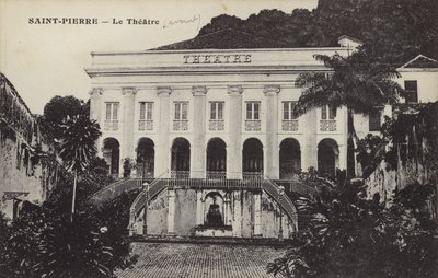 Teater, Saint Pierre, Martinique af French Photographer