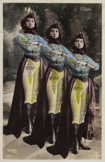 Tre ens kvinder af French Photographer