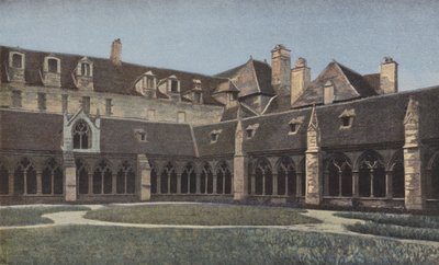 Treguier, Kloster, Indvendig udsigt af French Photographer