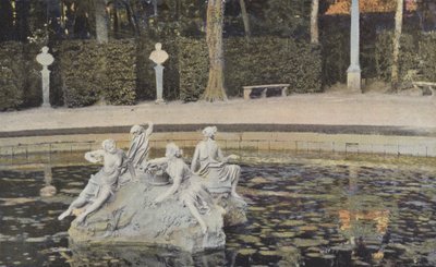 Trianon, Nymfernes Springvand af French Photographer