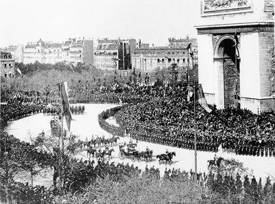 Zar Nicholas IIs besøg i Paris, 1896 af French Photographer