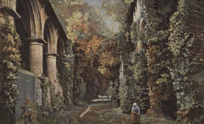 Valmont, ruinerne af det gamle kloster af French Photographer
