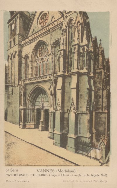 Vannes, St Pierre-katedralen af French Photographer