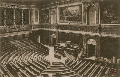 Versailles kongres. Postkort sendt i 1913. af French Photographer