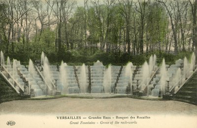 Versailles, Grand Eaux, Grove Of Rockeries af French Photographer