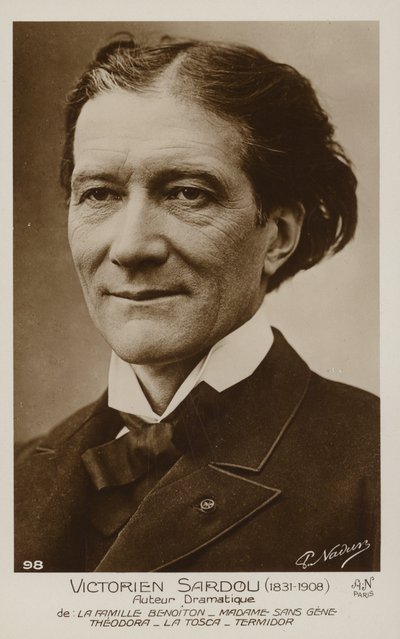 Victorien Sardou (1831-1908), fransk dramatiker af French Photographer