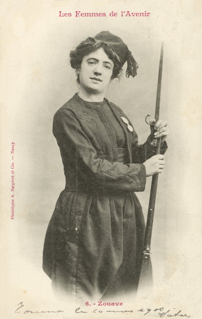 Zouave, Fremtidens Kvinde af French Photographer
