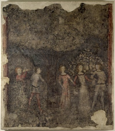 A Carole, ca. 1380-90 af French School
