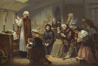 En messe under terroren, Frankrig, 1790