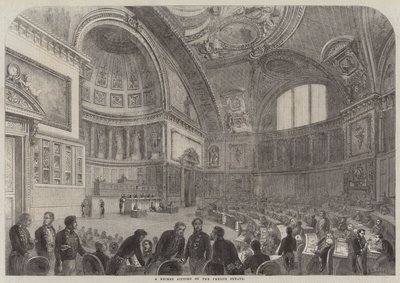 Et nyligt møde i det franske senat af French School