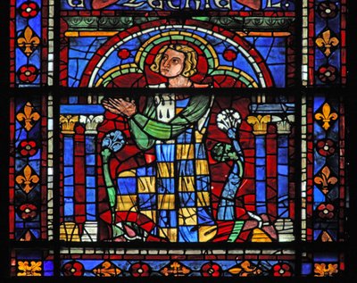 En donor af Mauclerc-familien (w122) af French School