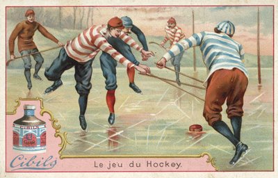 Et spil hockey af French School