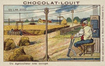 En meget travl landmand i år 2000 af French School