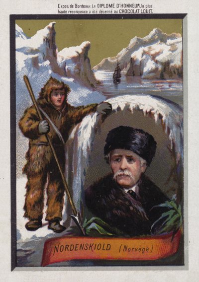 Adolf Erik Nordenskiold, finsk-svensk arktisk opdagelsesrejsende af French School