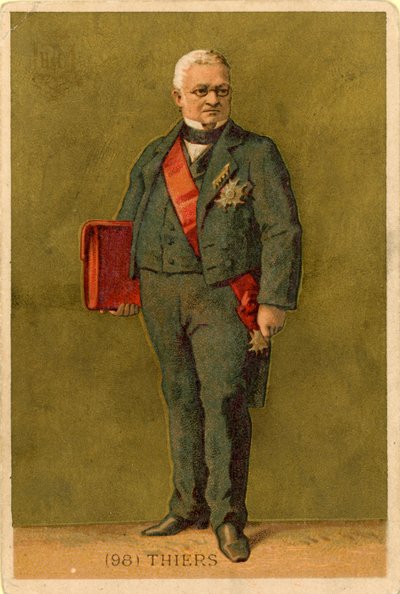 Adolphe Thiers af French School