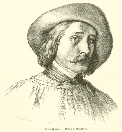 Adrien Guignet (gravering) af French School