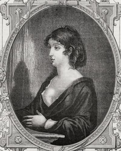 Aimee Cecile Renault (1774-94) graveret af Pannemaker efter Rambert, fra 
