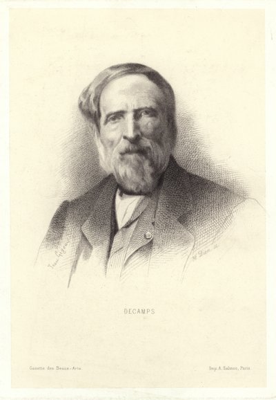Alexandre-Gabriel Decamps, fransk maler af French School