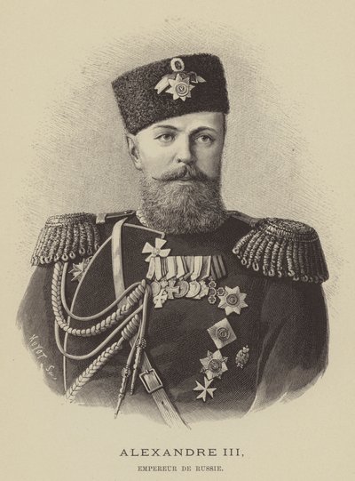 Alexander III, kejser af Rusland af French School
