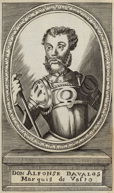 Alfonso dAvalos dAquino af French School