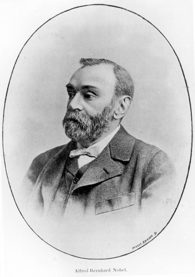 Alfred Bernhard Nobel af French School