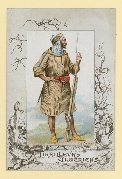 algerisk riffelmand af French School