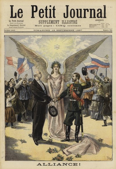 Alliance mellem Frankrig og Rusland, 1897 af French School
