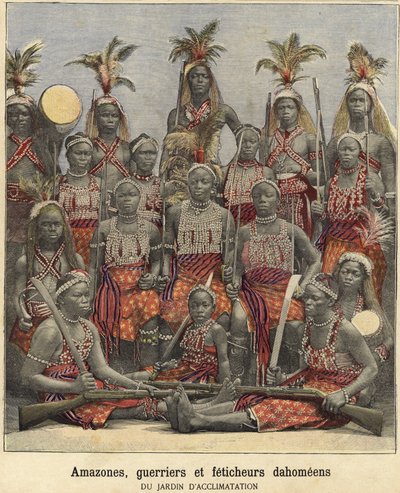 Amazoner, krigere og heksedoktorer fra Dahomey af French School