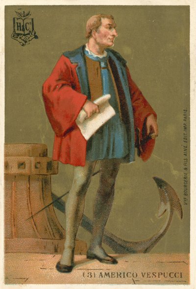 Amerigo Vespucci, italiensk navigatør af French School