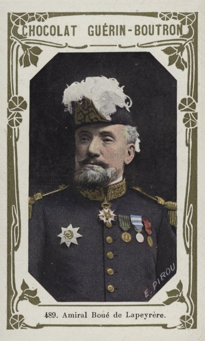 Admiral Boue de Lapeyrere (farvet foto) af French School