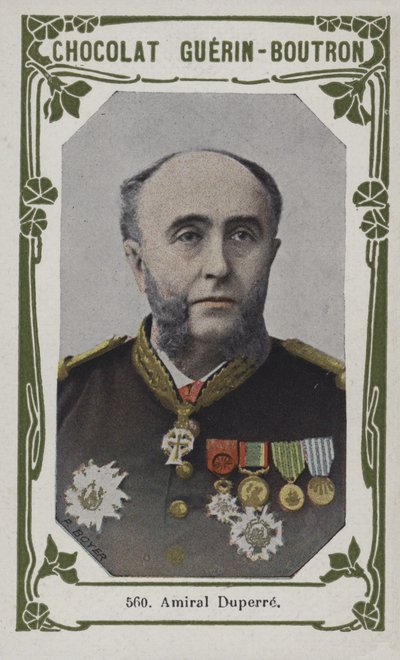 Amiral Duperre (farvet foto) af French School