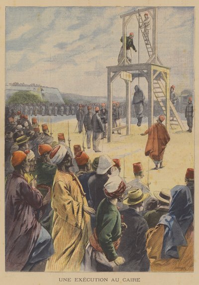 En henrettelse i Cairo, Egypten af French School