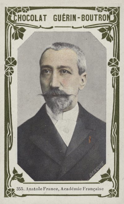 Anatole France, French Academy (farvet foto) af French School
