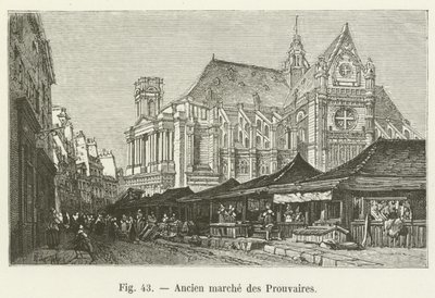 Tidligere Prouvaires-marked af French School