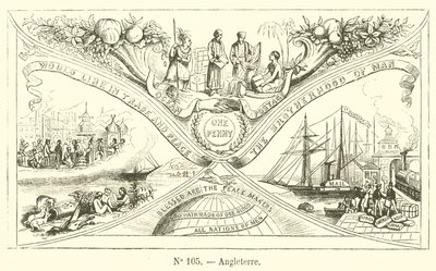 Angleterre (gravering) af French School