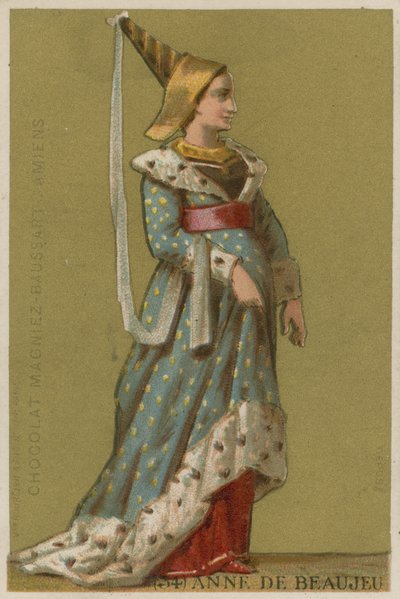 Anne af Beaujeu af French School
