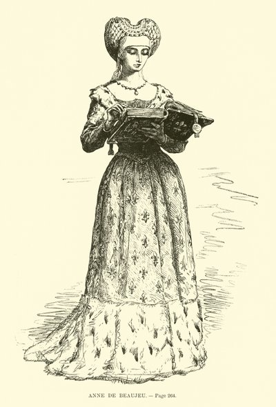 Anne af Beaujeu af French School