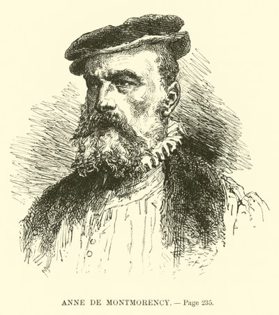 Anne de Montmorency af French School
