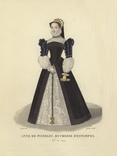 Anne de Pisseleu, hertuginde af Etampes af French School