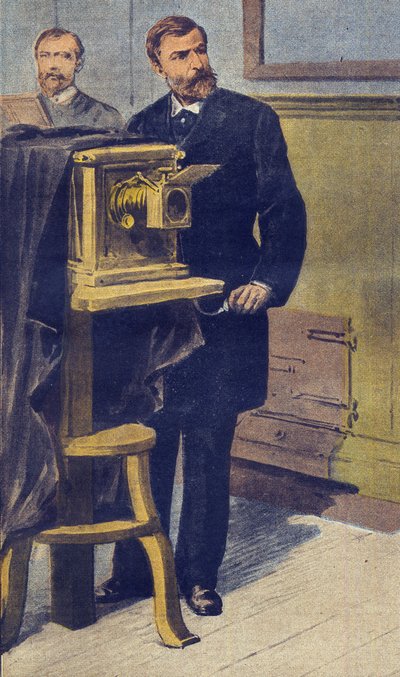 Antropometri - Alphonse Bertillon (1853-1914)illustration fra 