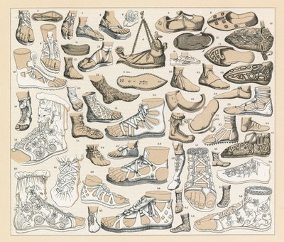 Antik kostume af French School