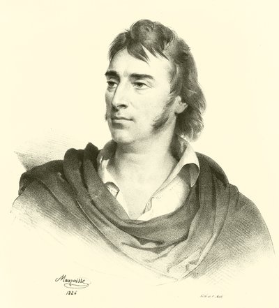 Antoine-Jean Gros, portræt (gravering) af French School