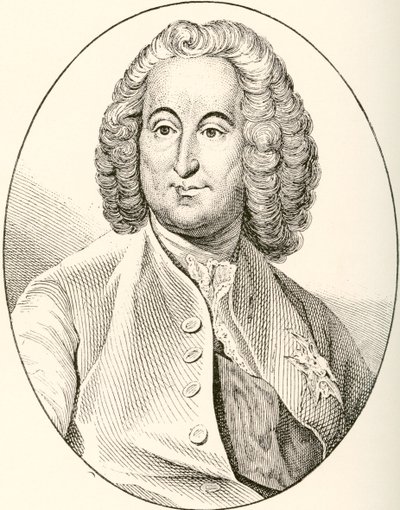 Antoine-Louis Rouillé, greve af Jouy-en-Josas, 16891761. Fransk statsmand. Fra Les Heures Libres udgivet 1908. af French School