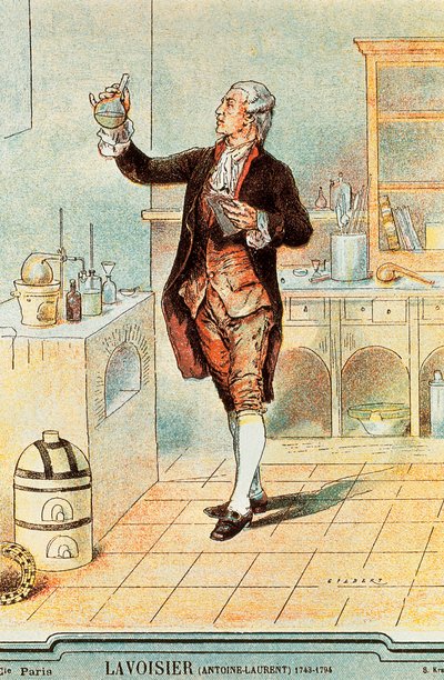 Antoine Laurent Lavoisierdani af French School