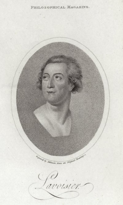 Antoine Lavoisier af French School