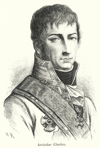 Ærkehertug Charles (gravering) af French School