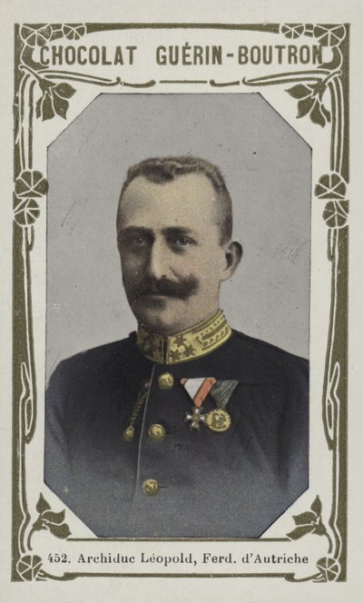 Ærkehertug Leopold, Ferdinand dAutriche (farvet foto) af French School