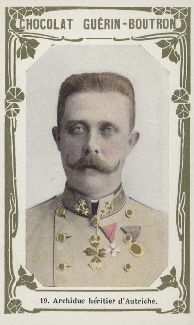 Arvelig ærkehertug af Østrig (farvet foto) af French School