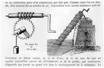 Archimedes skrue af French School
