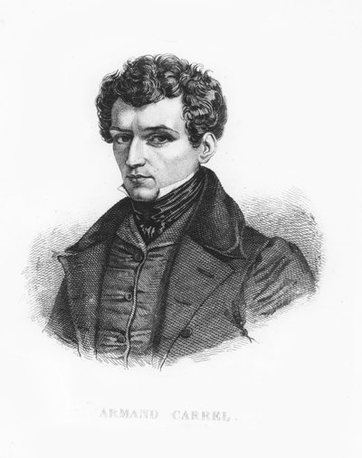 Armand Carrel (gravering) af French School